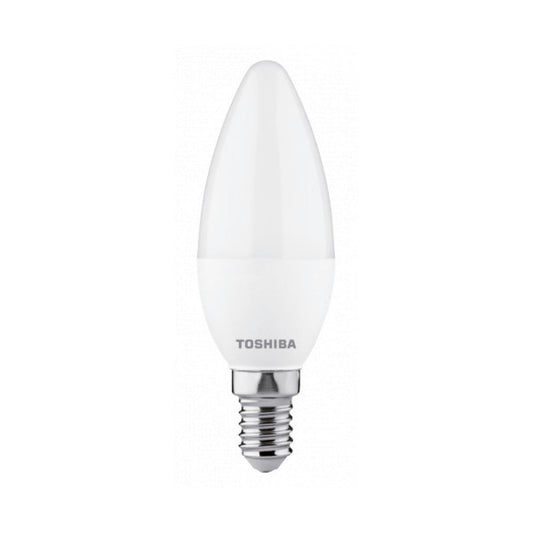 Bombilla LED TOSHIBA  E14 C37 5W 470Lm Blanco Cálido Regulable [TO-DELS-CD3400514DE51