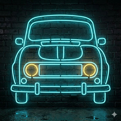 Letrero Luminoso de Neón LED, Diseño inspirado en el Clásico