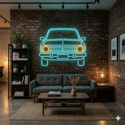 Letrero Luminoso de Neón LED, Diseño inspirado en Clásicos