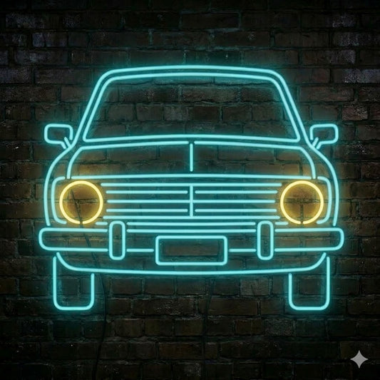 Letrero Luminoso de Neón LED, Diseño inspirado en Clásicos